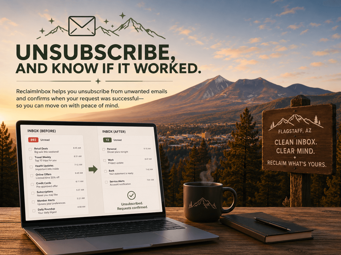 Cleaning up a cluttered inbox