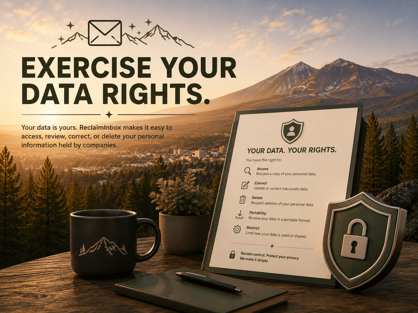 Exercising your data rights